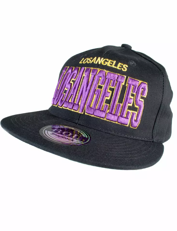 Lippis, BOL, Los Angeles, musta - Lippikset - LC287 - 1