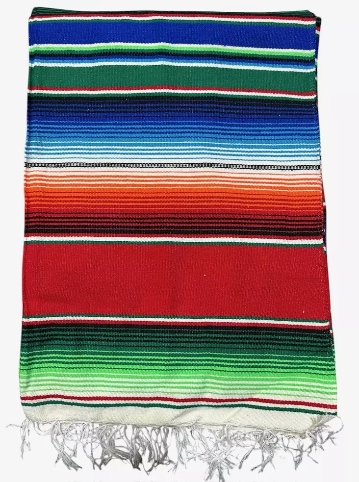 Mexico viltti Red - Kodin tekstiilit - MEX67 - 1