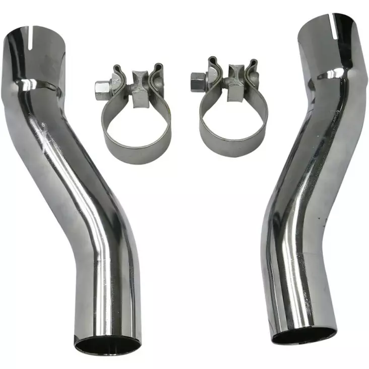 MUFFLER ADAPTER KIT FOR TRIKES TO FIT BASSANI MUFFLERS/HEADPIPES CHROME - Pakoputket ja niiden osat - 18020297 - 1