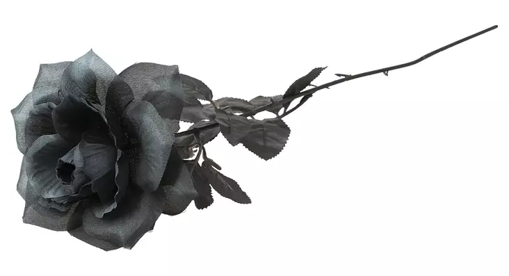 Musta Ruusu n. 52 cm - Koriste-esineet - PRT1337 - 1