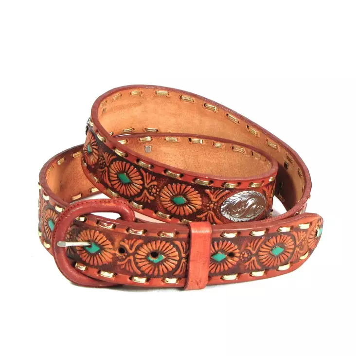 Nahkavyö Mexican kromiconchoin - Nahkavyöt - MAS57 - 1