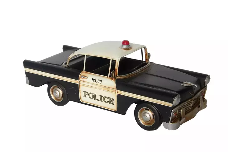 Nostalgia Poliisiauto - Pienoismallit - LELU297 - 1
