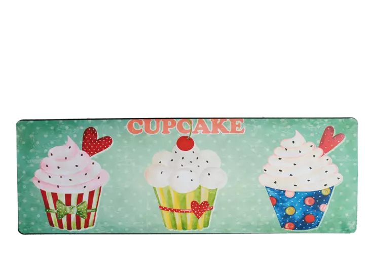 Peltikyltti, Cupcake, turkoosi - Taulut, kehykset - PK37 - 1