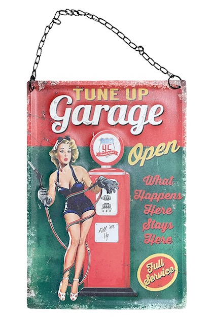 Peltikyltti Tune Up Garage - Taulut, kehykset - PELT357 - 1