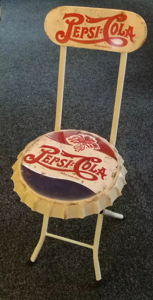 Pepsi-taittotuoli, metallia - Sekalainen sisustus - PELT47 - 1