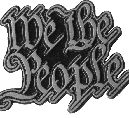 Pinssi WE THE PEOPLE PIN - Pinssit - PNS107 - 1