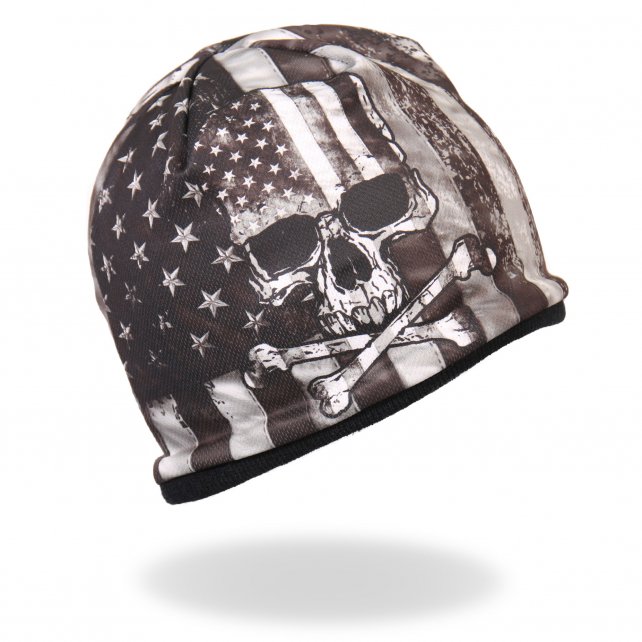 Pipo, Hot Leathers, Flag Skull - Pipot - PI477 - 1