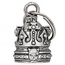 Pirunkello, Hot Leathers, Crown of Skull - Ajovarusteet - BEA37 - 1