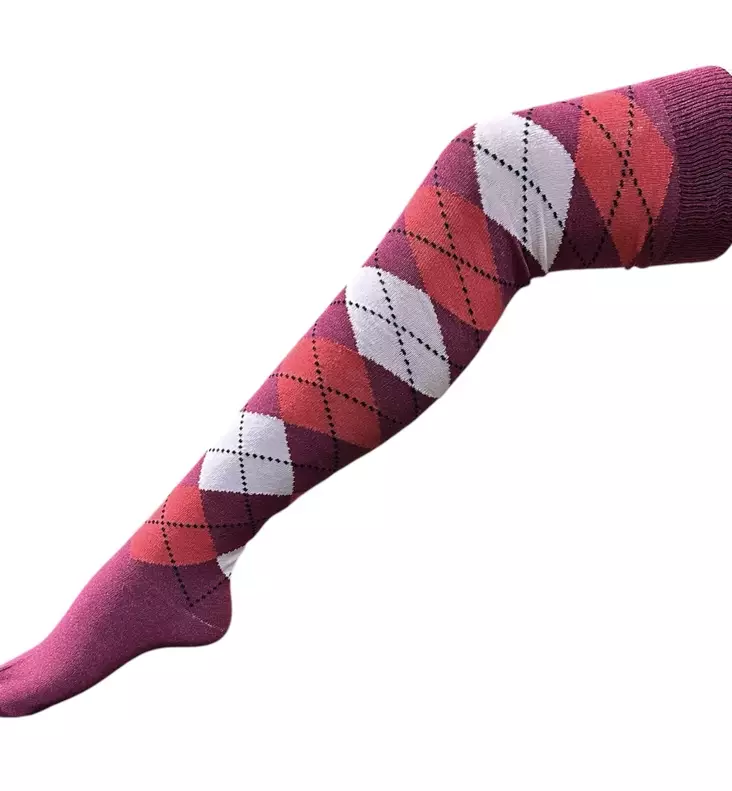 Pitkät sukat 38/41 ruutu - Sukat - SU337 - 1