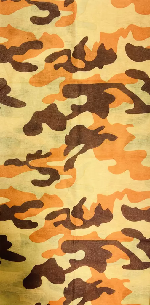 Putkihuivi camo oranssi, beige, ruskea - Putkihuivit - B297 - 1