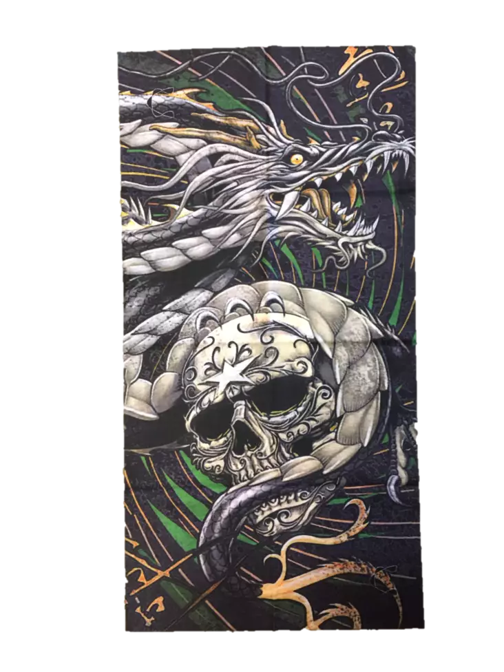 Putkihuivi, Kallo ja Lohikäärme - Putkihuivit - B207 - 1