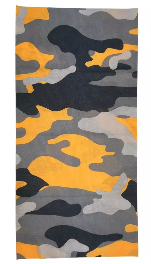 Putkihuivi Keltainen XL Camo - Putkihuivit - B467 - 1