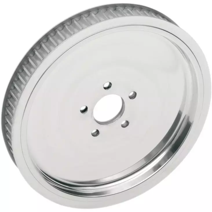 REAR BELT PULLEY 65 TOOTH 1-1/2'' SOLID POLISHED - Rattaat ja hihnapyörät - DS325817 - 1