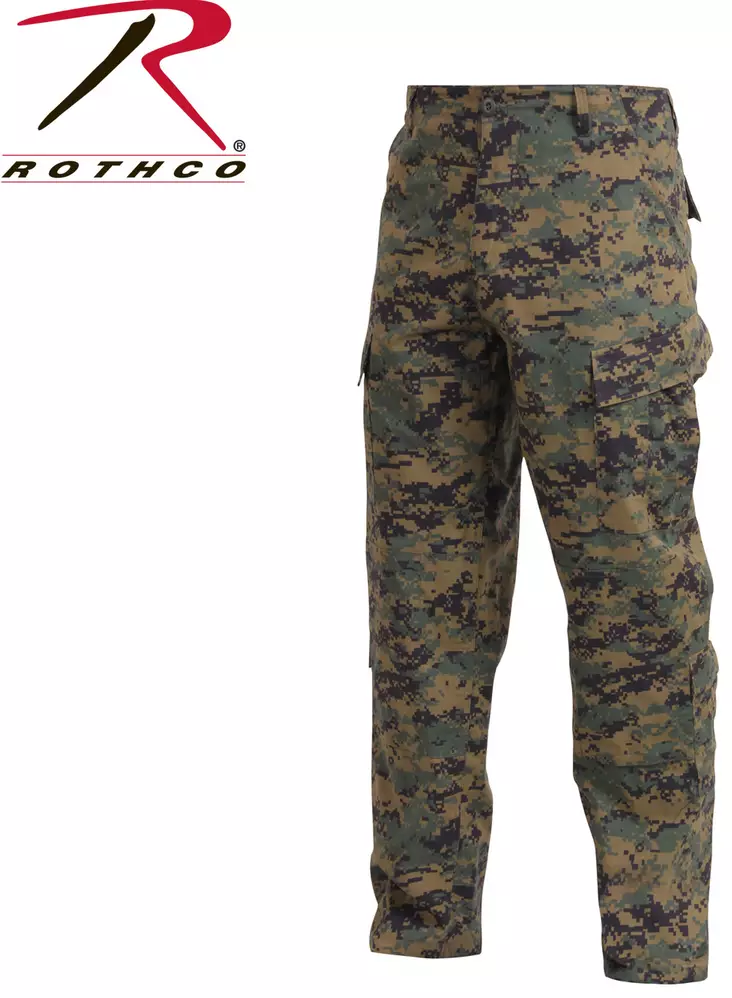 Reisitaskuhousut Woodland digital camo - Reisitaskuhousut - ROT27 - 1