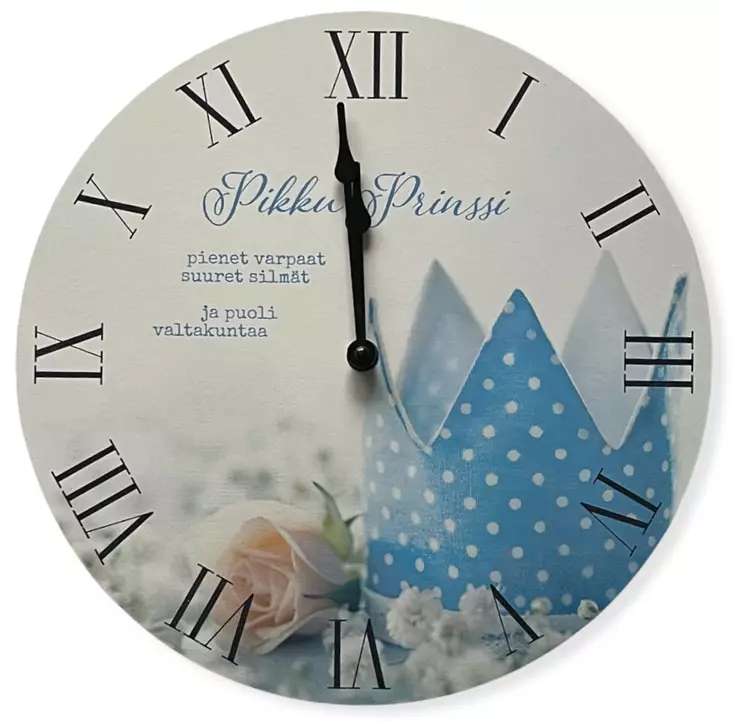 Seinäkello Prinssi 30 cm - Kellot - KE137 - 1