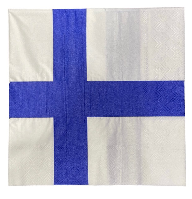 Servetti Suomi, suomenlippu - Servetit - SER77 - 1