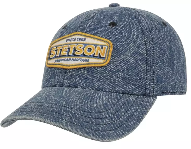 Stetson Baseball Cap Paisley - Lippikset - STHAT107 - 1