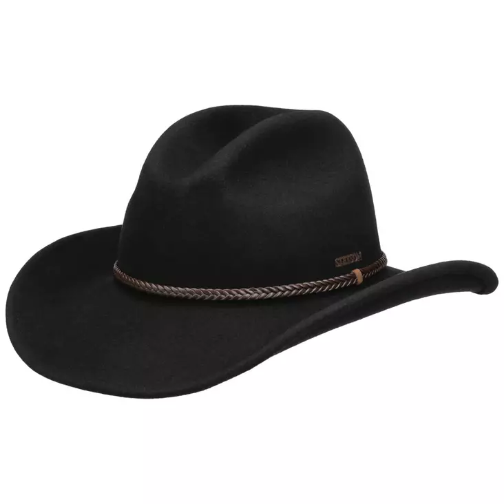Stetson Musta Western Woolfelt - Hatut - STHAT147 - 1
