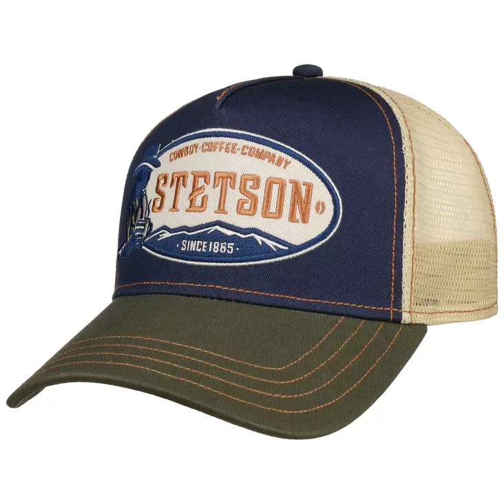 Stetson Trucker Cap Cowboy Coffee - Lippikset - STHAT177 - 1