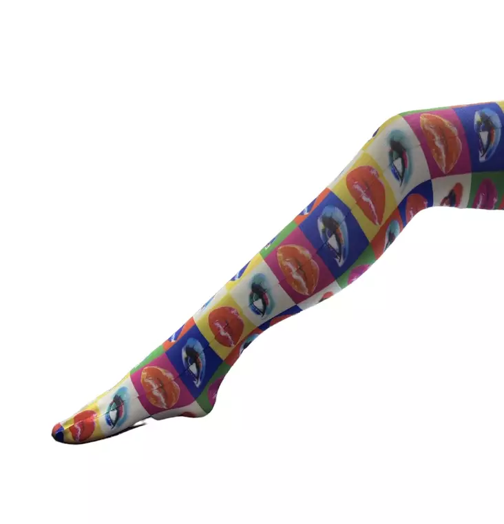 Sukkahousut Eyes and Lips - Sukkahousut - SU277 - 1