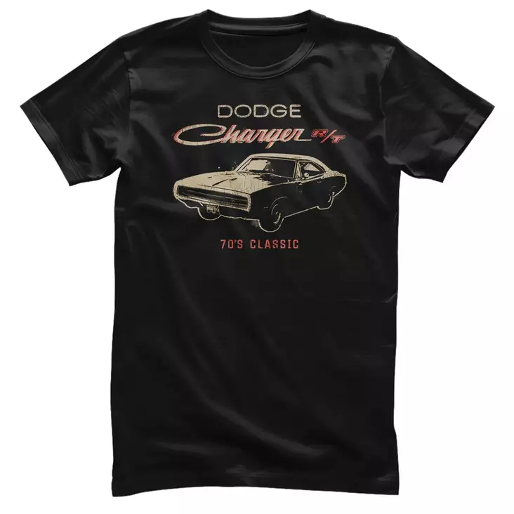 T-paita Dodge Vintage Charger RT - Paidat - TP1527 - 1
