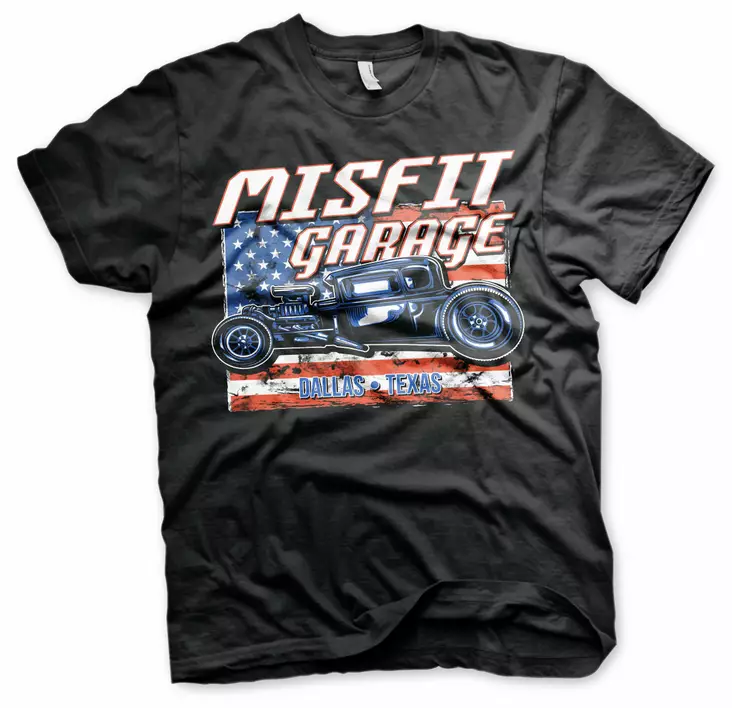 T-paita, Misfit Garage Old Glory - T-paidat - TP1257 - 1