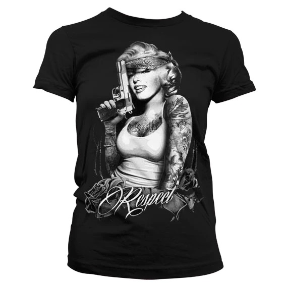 T-paita Monroe Respect Girly Marilyn - T-paidat - NP817 - 1