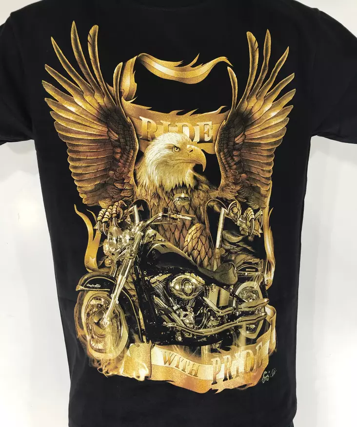 T-Paita, Ride with pride, superglow - T-paidat - TP1187 - 1