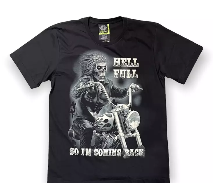 T-paita, Rock Eagle, Hell Full - T-paidat - TP1317 - 1