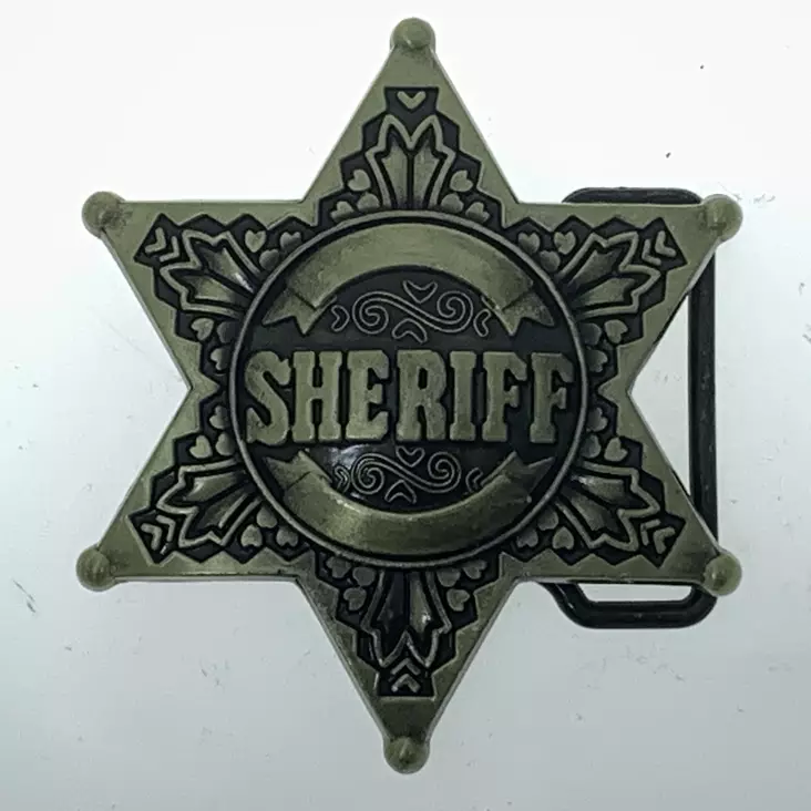 Vyönsolki SHERIFF tähti 7-8cm - Soljet - VS847 - 1