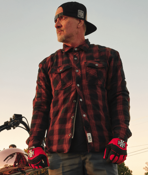 WCC Kevlar ajotakki tumma oranssimusta - Ajotakit - WCC207 - 1