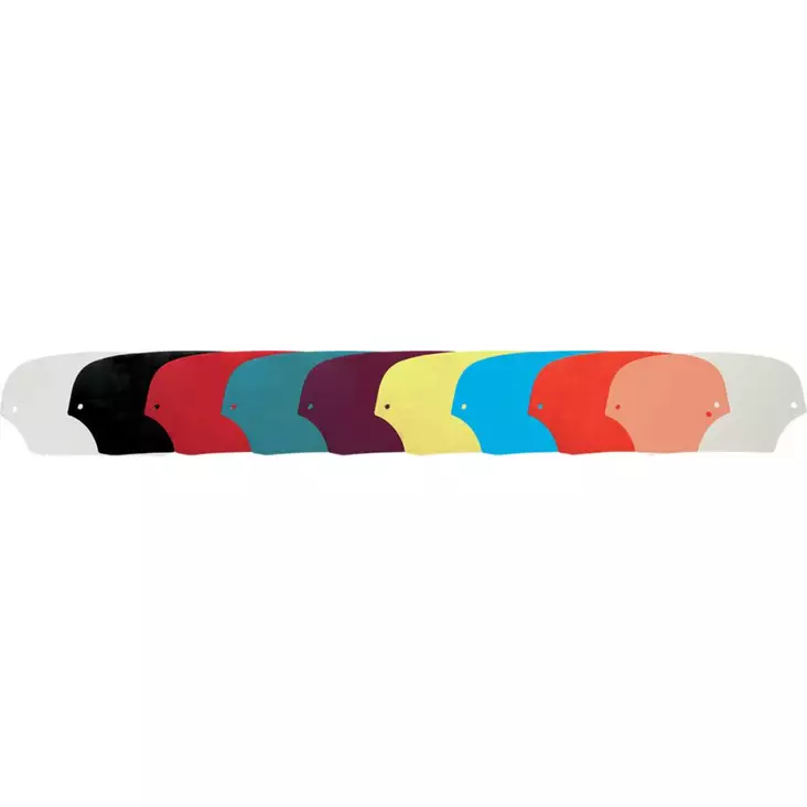 WINDSHIELD STANDARD BATWING-FAIRING 5" RUBY - Tuulilasit ja etumaskit - 23100227 - 1