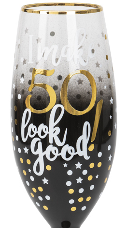 CHAMPAGNE GLASS 50 vuotta - Astiat - 80978 - 1