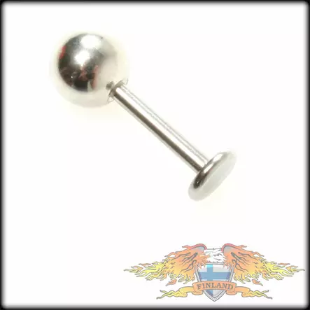 Huulitappi, lävistyskoru - Lävistys- ja venytyskorut - HUT8 - 1