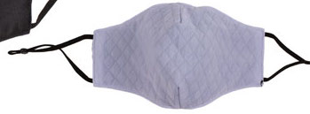 Kangasmaski sydämet turkoosi tausta - Maskit - MASKIK28 - 2