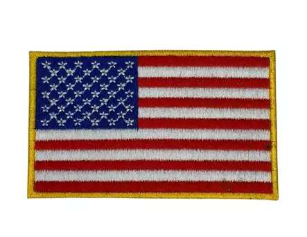 Kangasmerkki USA lippu - Kangasmerkit - K1558 - 1