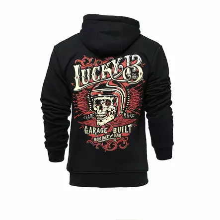 Lucky13 huppari Skull Built - Hupparit - L148 - 1