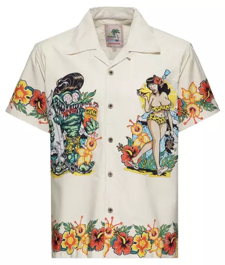 Lyhythihainen kauluspaita King Kerosin - Kauluspaidat - KING38 - 1