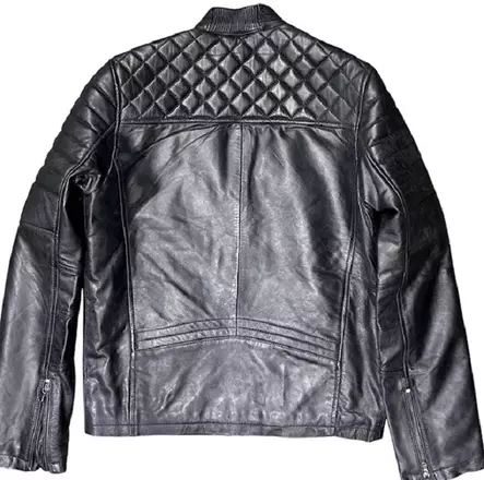 Nahkatakki Coltan, musta - Nahkatakit - T588 - 2