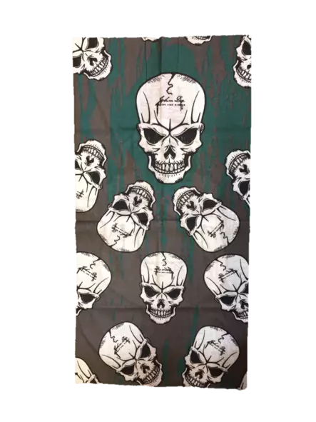 Putkihuivi, John Doe, vihreä-harmaa - Putkihuivit - B198 - 2