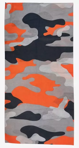 Putkihuivi Oranssi XL Camo - Putkihuivit - B468 - 1