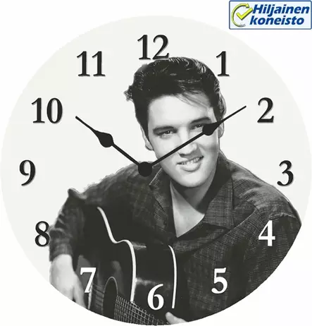 Seinäkello Elvis ja kitara - Kellot - KE128 - 1