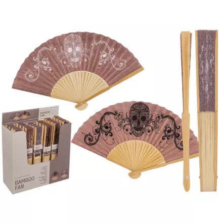 Viuhka pääkallolla musta tai valk - Oheistuotteet - VIUH8 - 1