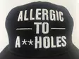 Allergic to assholes, snap back - Lippikset - LC488 - 2