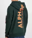 Alpha huppari ISO selka teksti vetoketju - Hupparit - ALP158 - 1