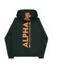 Alpha huppari ISO selka teksti vetoketju - Hupparit - ALP158 - 2
