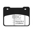 BRAKE PAD SFA-HH SERIES SINTERED METAL - Jarrupalat - 17211898 - 1