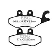 BRAKE PAD SFA-HH SERIES SINTERED METAL - Jarrupalat - 17212098 - 1