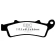 BRAKE PAD SFAC SERIES CARBON FIBER - Jarrupalat - 17200438 - 1