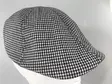 Flatcap pepita, musta/valk one size - Flat Capit - LC548 - 2